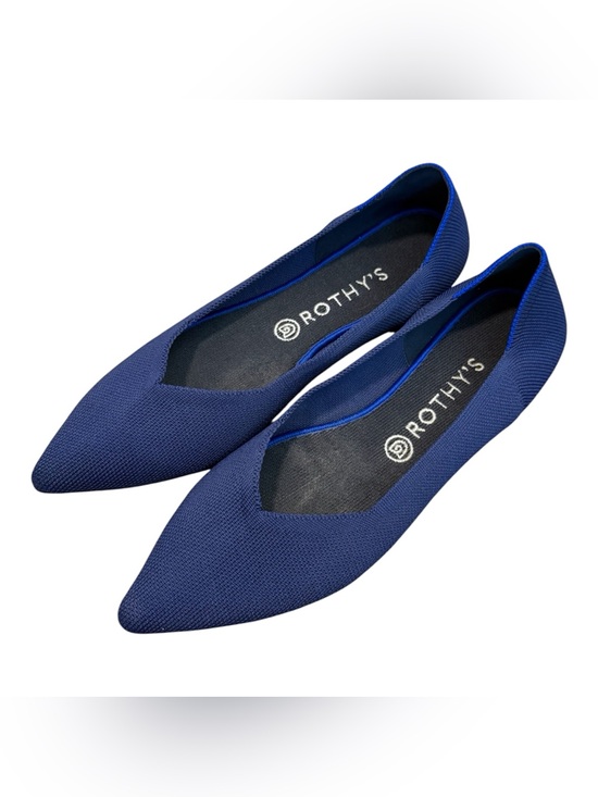 Rothy's Shoes - Rothy's Navy Pointed Toe Flat